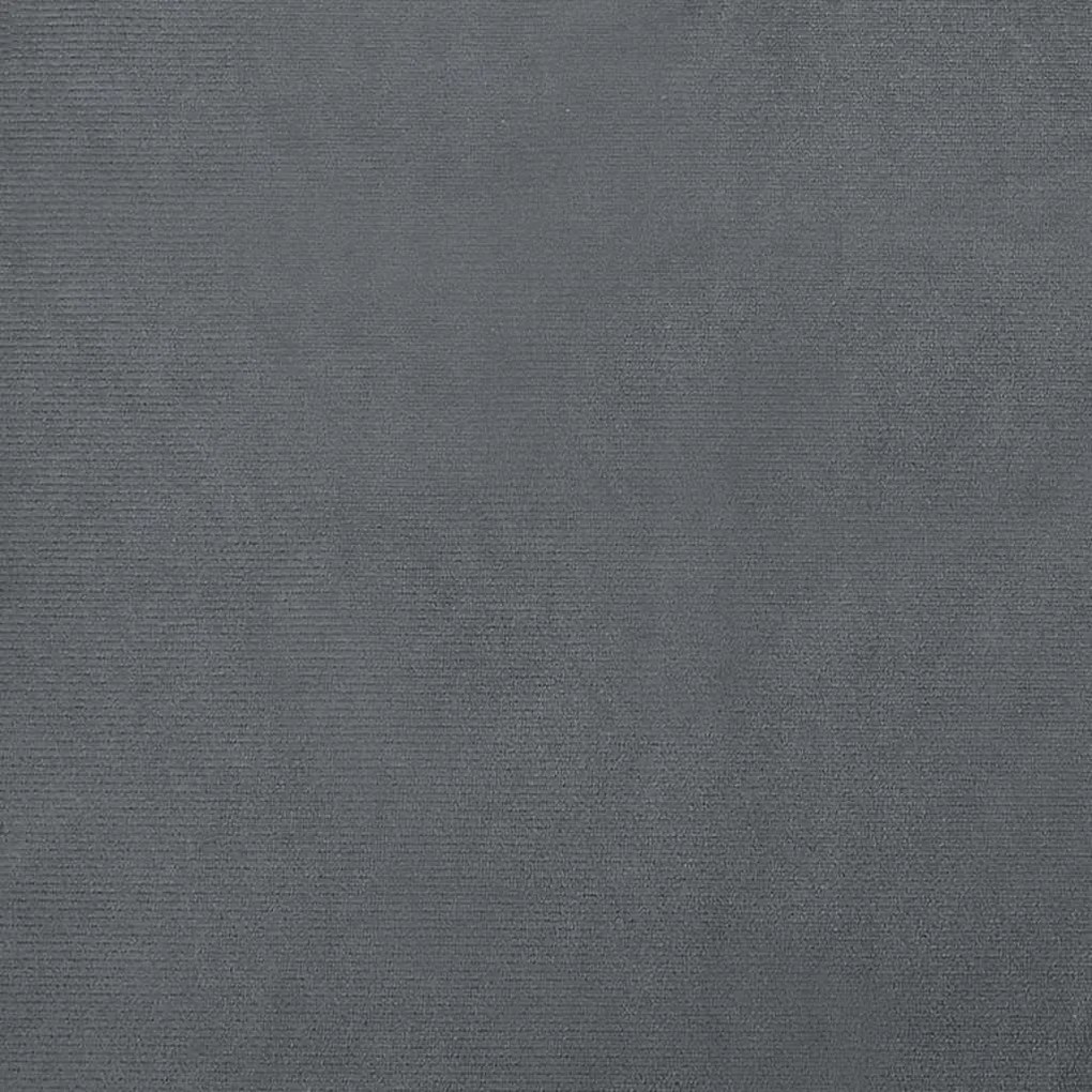vidaXL Καναπές Παιδικός Σκούρο Γκρι 50 x 40 x 26,5 εκ. από Βελούδο