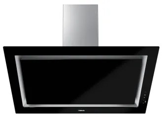 Teka DLV 99670 Μαύρο Κρύσταλλο Απορροφητήρας Καμινάδα Τοίχου 90 cm Εγγύηση 2+1 Χρόνια