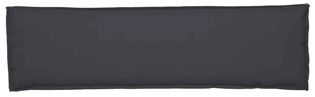 vidaXL Μαξιλάρι παλέτας για πάγκο Μαύρο 140 x 40 x 8 εκ. Ύφασμα Oxford