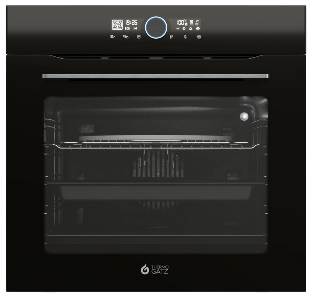 Thermogatz TGC 750311 GL Φούρνος άνω Πάγκου χωρίς Εστίες Π60εκ. Μαύρος