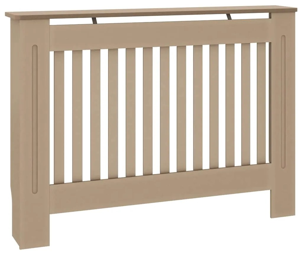 vidaXL Κάλυμμα Καλοριφέρ 112 x 19 x 81,5 εκ. από MDF