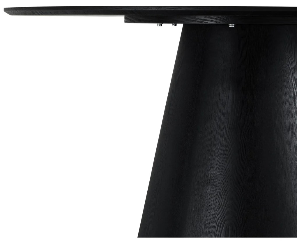 Tango Dining Table ø120 Black Oak