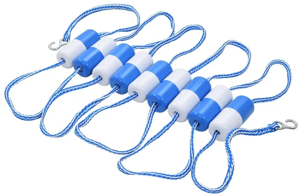 vidaXL Διαχωριστική Γραμμή Ασφαλείας για Πισίνες 6 μ. Πλαστική