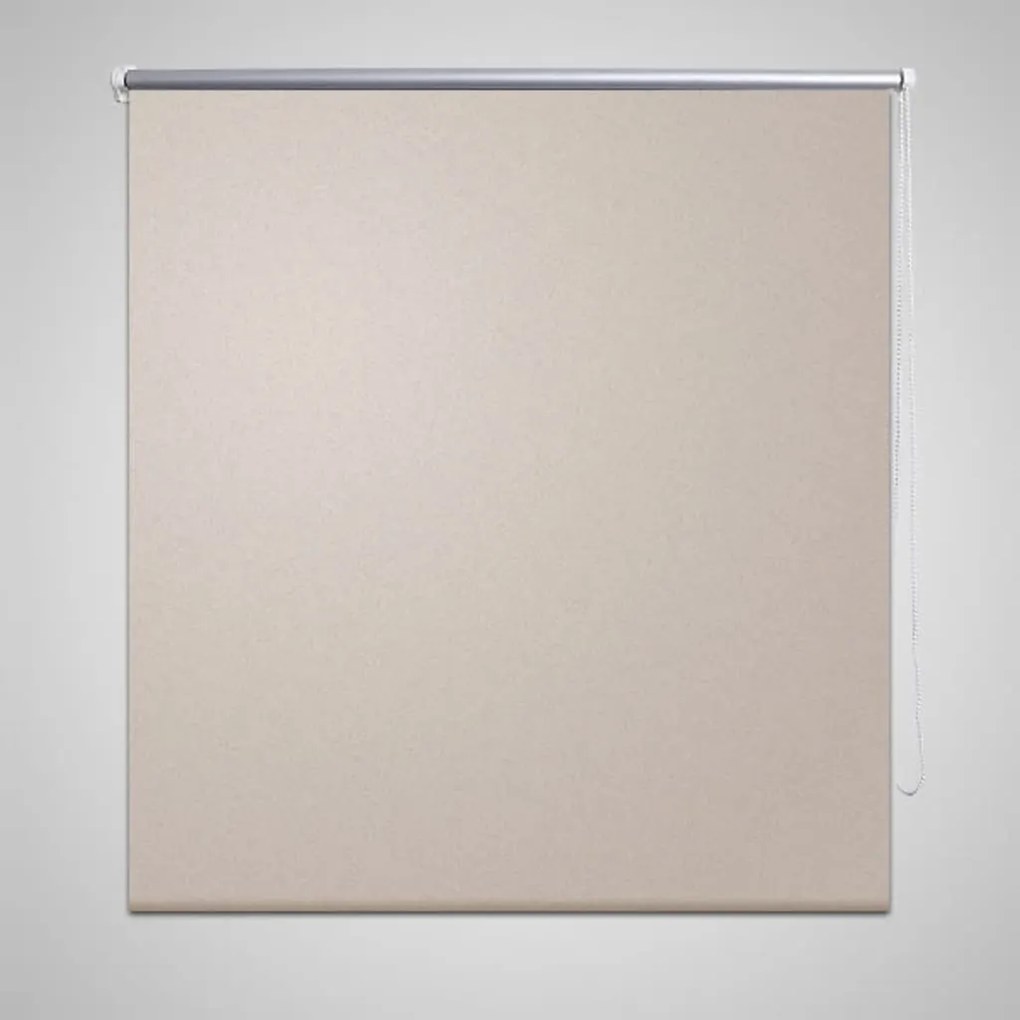 vidaXL Στόρι Συσκότισης Ρόλερ Μπεζ 120 x 230 εκ.