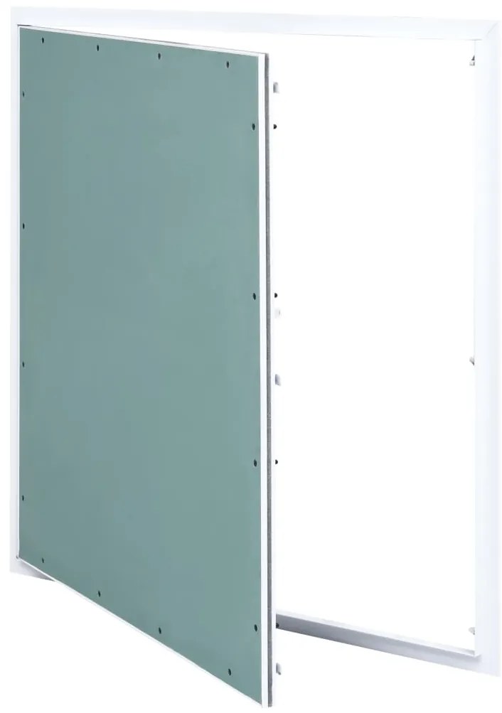 vidaXL Θυρίδα Επίσκεψης Γυψοσανίδας 600 x 600 χιλ. Σκελετός Αλουμινίου