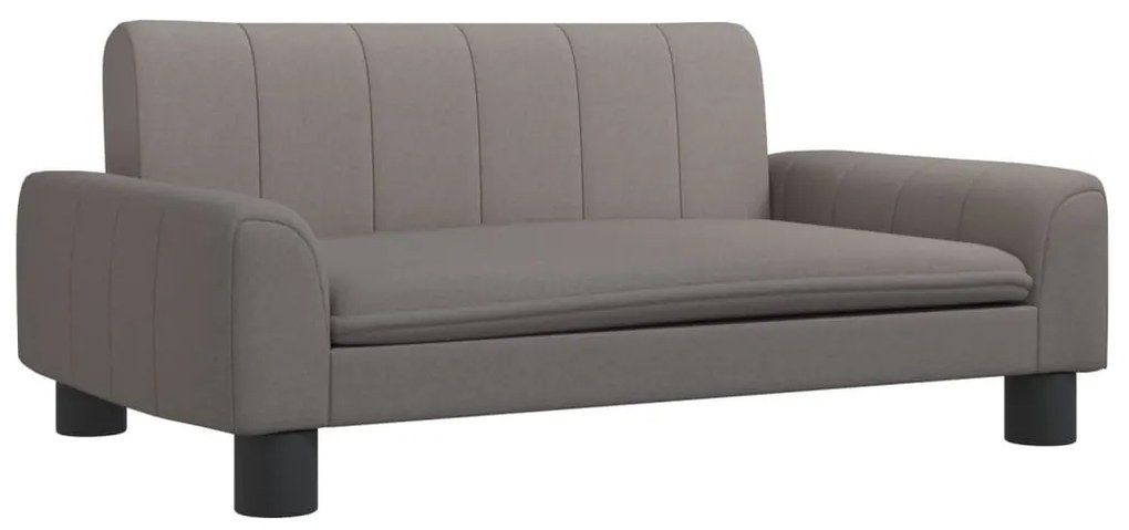vidaXL Καναπές Παιδικός Taupe 70 x 45 x 30 εκ. από Ύφασμα