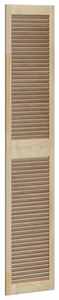 vidaXL Πόρτα Ντουλάπας Φυσικό 140.5 x 2.1 x 49.5 cm Μασίφ ξύλο πεύκου