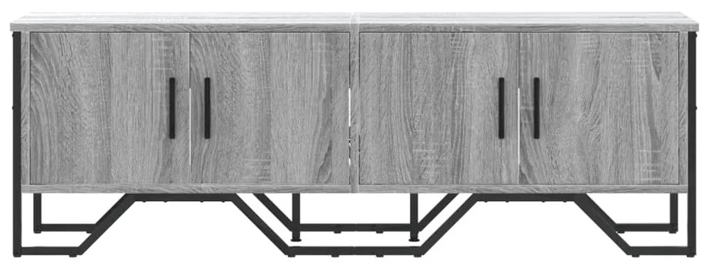 vidaXL Έπιπλο Τηλεόρασης Γκρι Sonoma 122x34x41 εκ. από Επεξεργ. Ξύλο