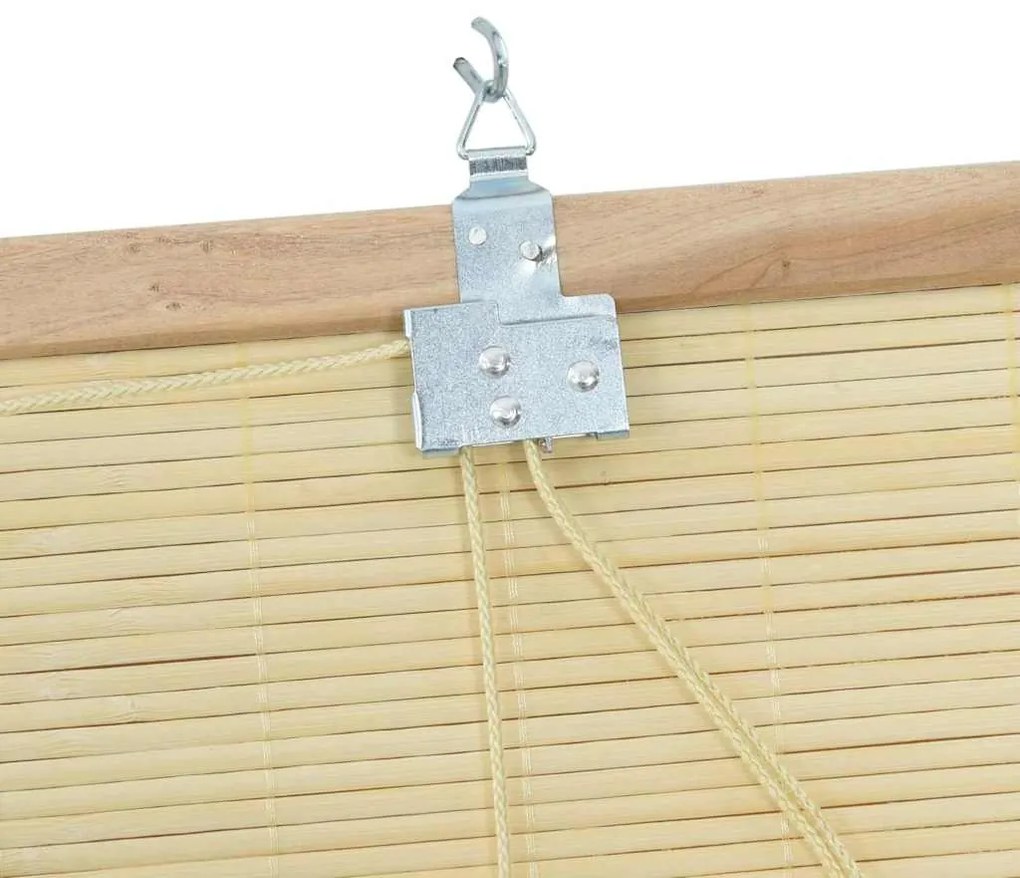 vidaXL Ρόλερ με κουρτίνες Φύση 90 x 160 εκ. Μπαμπού