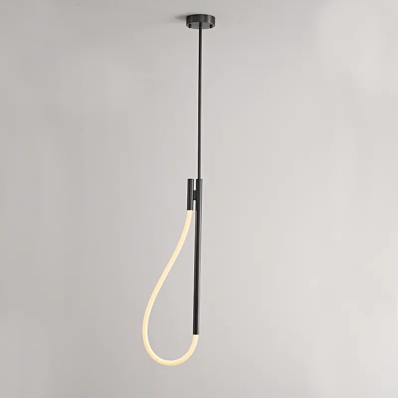 ΚΡΕΜΑΣΤΟ Φ/Σ LED 12W 3000K 536LM MALPO ΜΕΤΑΛΛΙΚΟ + ΣΙΛΙΚΟΝΗ IP20 L18.5*H150 ACA V43175PBK700