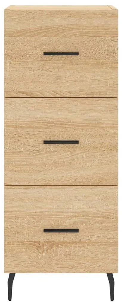 vidaXL Ντουλάπι Sonoma Δρυς 34,5x34x90 εκ. από Επεξεργασμένο Ξύλο
