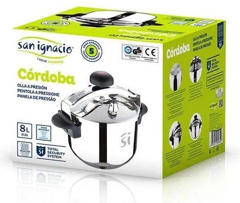 Χύτρα Ταχύτητας 6lt (Φ22x14h) 18/10 CORDOBA SG-1511 - Bergner