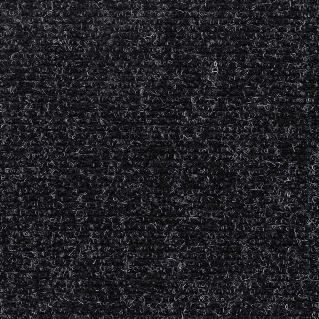 vidaXL Αυτοκόλλητα Πατάκια Σκαλιών 30 τεμ. 76x20 εκ. Μαύρα Ορθογώνια