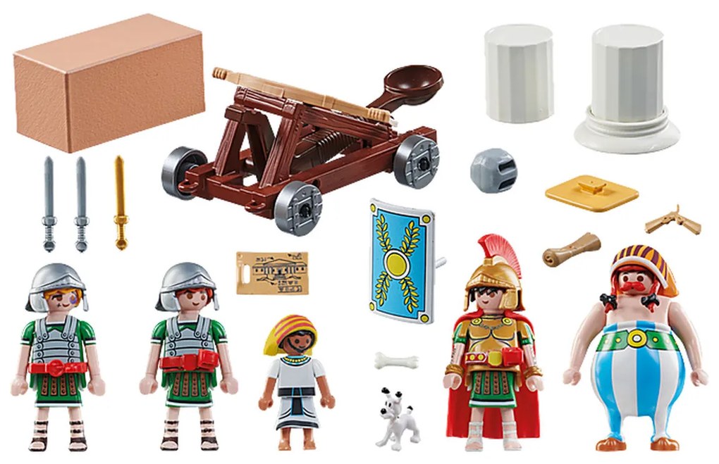 Playset Playmobil Astérix: Numerobis and the Battle of the Palace 71268 56 Τεμάχια