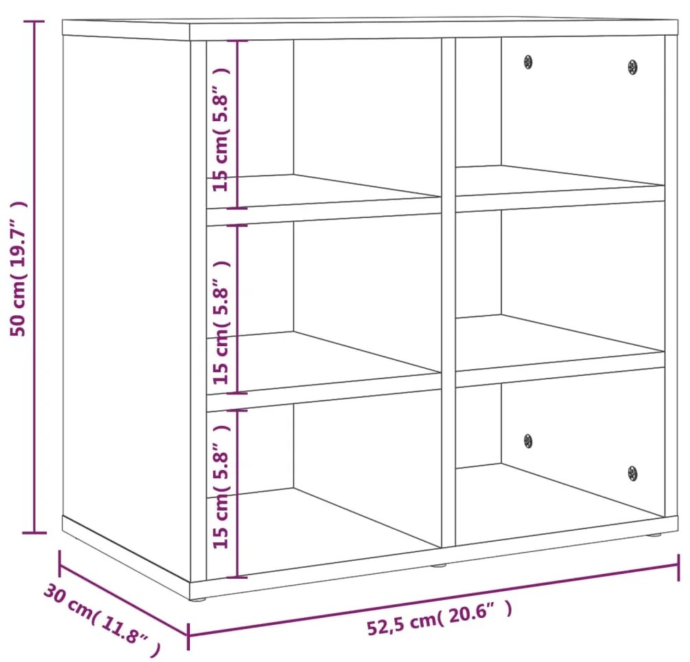 ΠΑΠΟΥΤΣΟΘΗΚΕΣ 2 ΤΕΜ. ΛΕΥΚΕΣ 52,5 X 30 X 50 ΕΚ. 808685