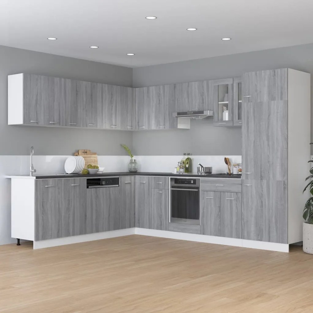 vidaXL Έπιπλο Με Συρτάρι Lyon Γκρι Sonoma 60x46x81,5 εκ. Επεξεργ. Ξύλο