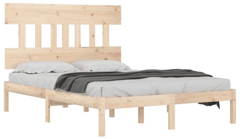 Πλαίσιο Κρεβατιού 180 x 200 εκ. Μασίφ Ξύλο Super King Size 3104753