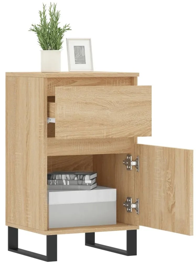vidaXL Ντουλάπια 2 τεμ. Sonoma Δρυς 40x35x70 εκ. Επεξεργασμένο Ξύλο