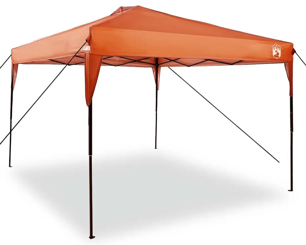 vidaXL Σκηνή Canopy Pop-up Πορτοκαλί 300 x 300 cm ύφασμα