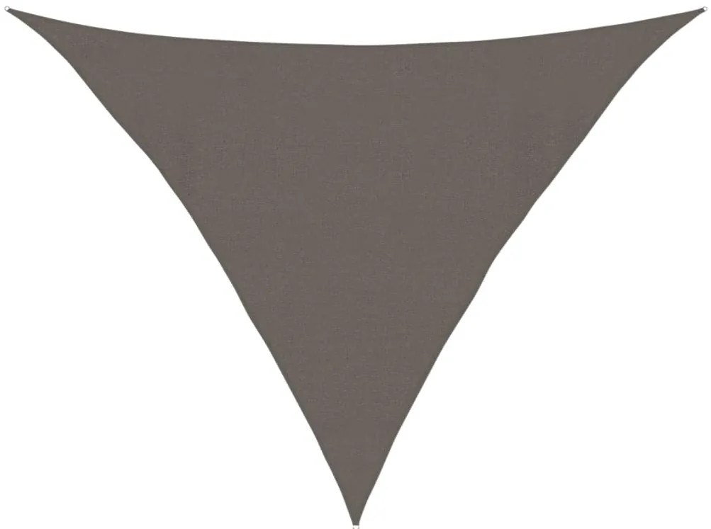 vidaXL Πανί Σκίασης Ανθρακί 4 x 4 x 5,8 μ. από HDPE 160 γρ./μ²