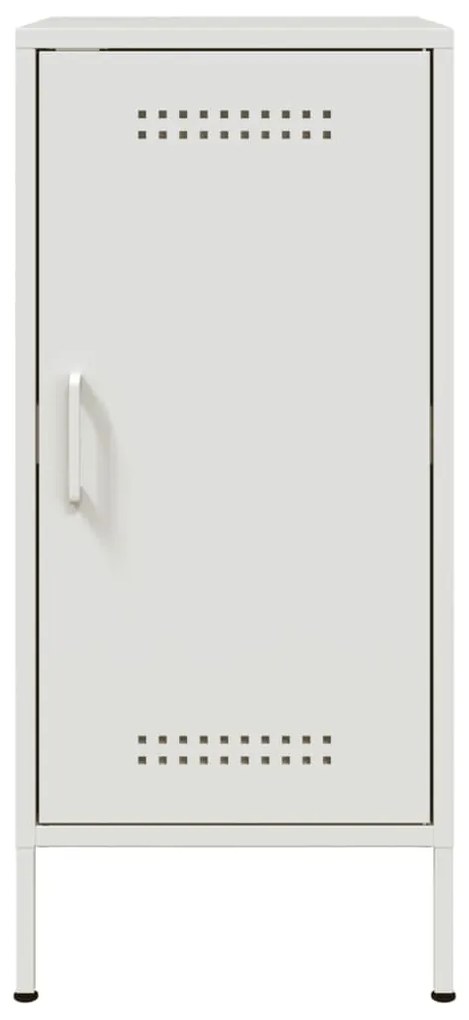 vidaXL Ντουλάπια 2 Τεμ. Λευκά 36 x 39 x 79 εκ. από Χάλυβα