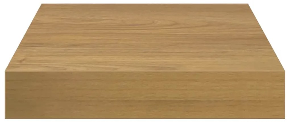 vidaXL Ράφι Τοίχου 2 pcs Καφέ 23 x 23,5 x 4 εκ Επεξεργασμένο ξύλο