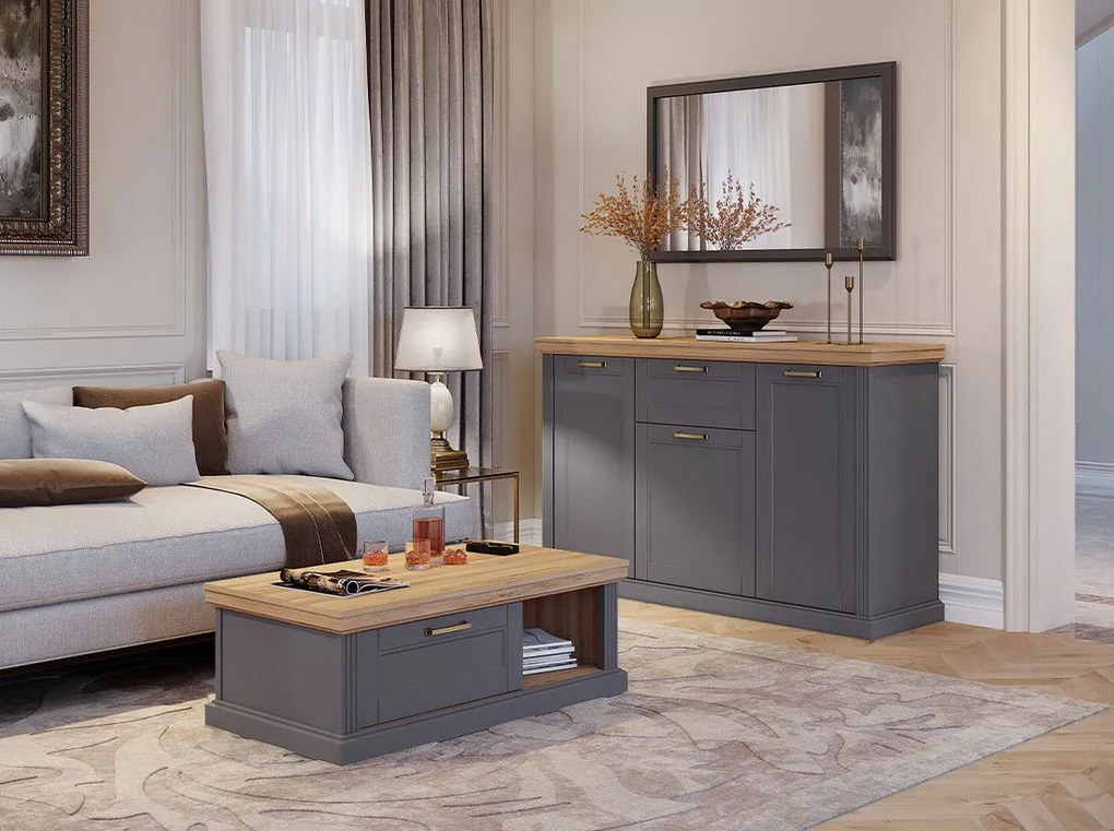 Μπουφές Tahoma 3D1S-Anthraki