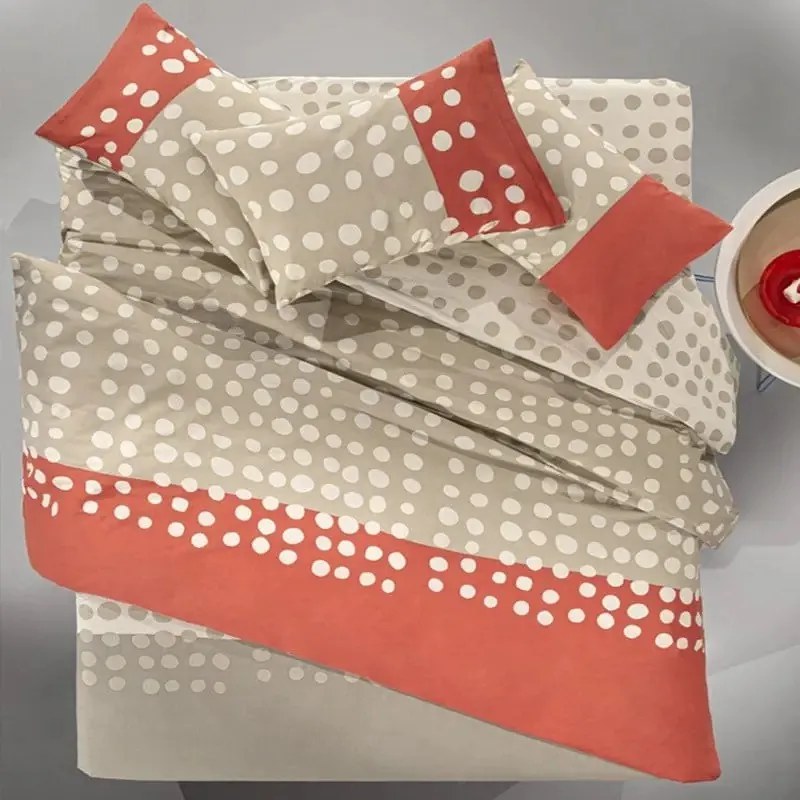 Σετ Παπλωματοθήκη Υπέρδιπλη 225x245 Katia Coral 5206480585616