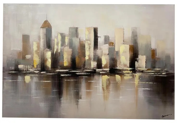 Πίνακας σε καμβά Scenery Inart 80x3x120εκ 120x3x80 εκ.