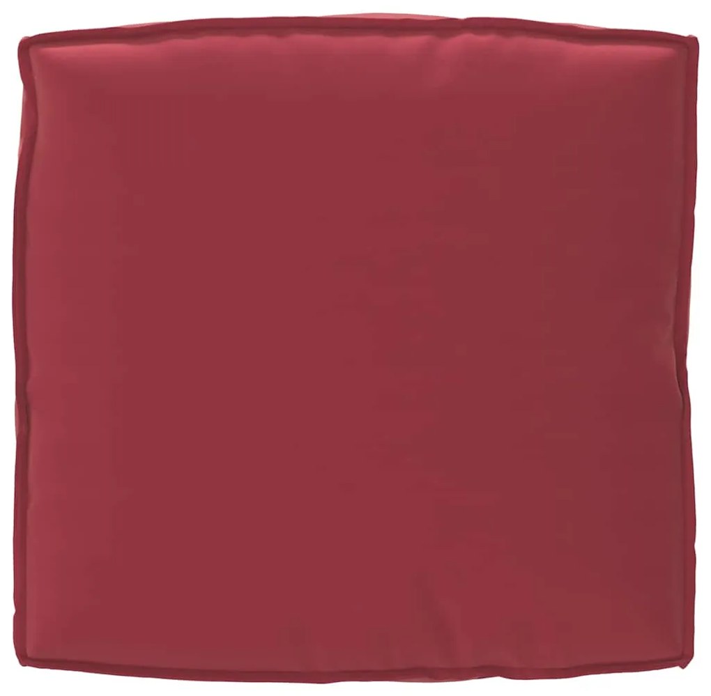 vidaXL Σετ Μαξιλαριών Πάγου 2 pcs Μπορντό 80 x 80 x 12 cm