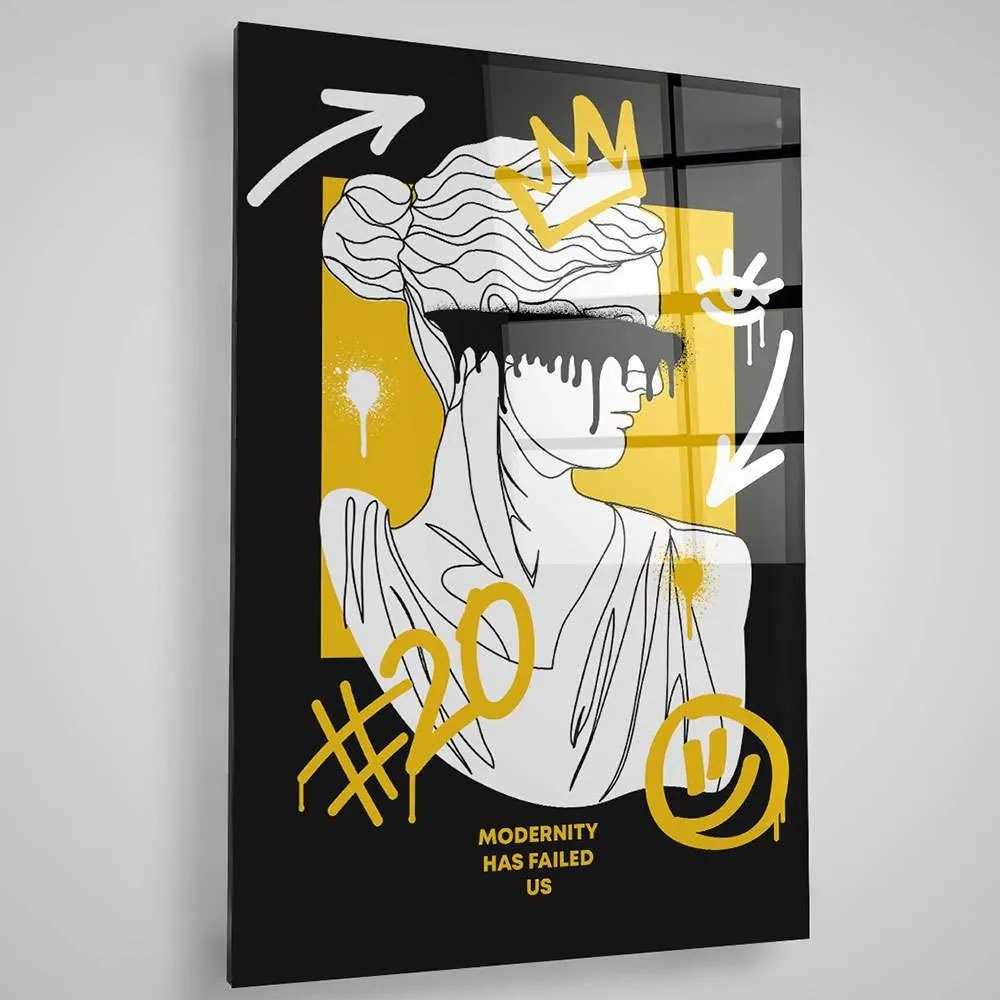 Πίνακας Γυάλινος  401MGN3506 70x100cm Multi Wallity Vertical Γυαλί