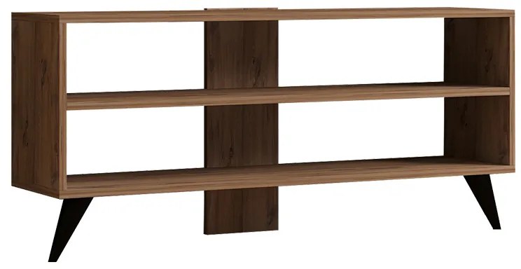 Έπιπλο τηλεόρασης Prestige pakoworld σε sonoma απόχρωση 120x29,6x50εκ