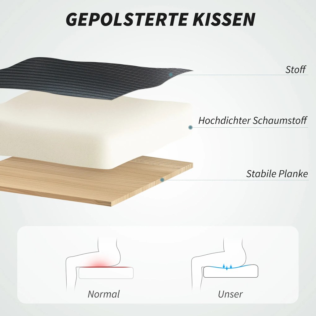 HOMCOM Εργονομική καρέκλα γραφείου με αναδιπλούμενα μπράτσα, ρυθμιζόμενη οσφυϊκή υποστήριξη Μαύρο