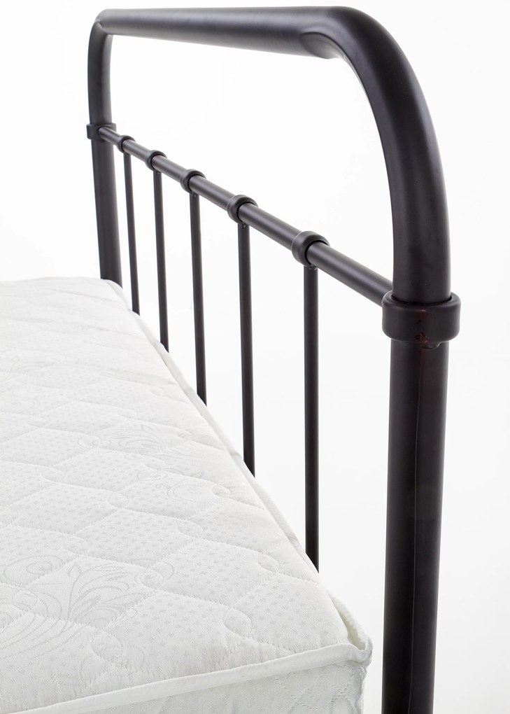 LINA 120 bed DIOMMI V-CH-LINDA_120-LOZ-CZARNY