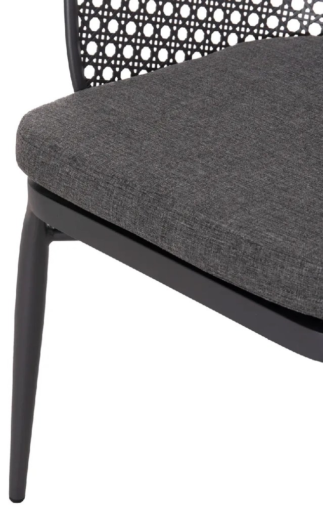 ΣΕΤ LOUNGE 3TMX ΕΞ.ΧΩΡΟΥ OREGO HM21106.01 ΑΛΟΥΜΙΝΙΟ ΣΕ ΣΚΟΥΡΟ ΓΚΡΙ