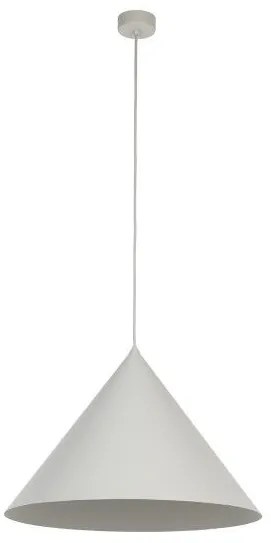 Κρεμαστό Φωτιστικό Οροφής 1xE27 Φ50cm Cono TK Lighting 10061 Μπεζ