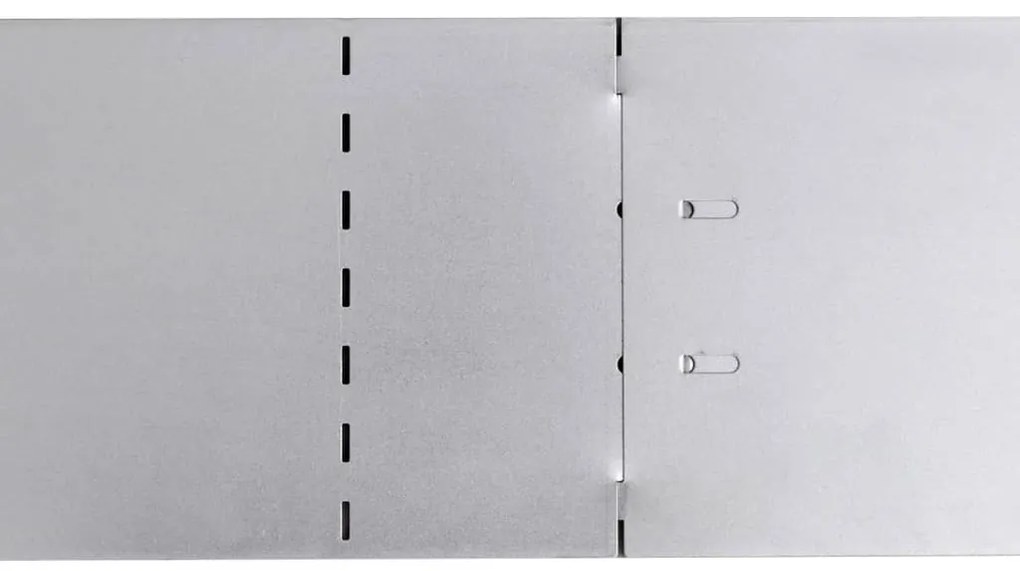 vidaXL Μπορντούρες Γκαζόν 10 τεμ. 100 x 20 εκ. Γαλβανισμένος Χάλυβας