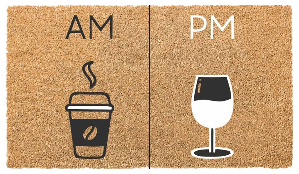 Πατάκι Εισόδου (40x70) Velcoc Coffee Or Wine