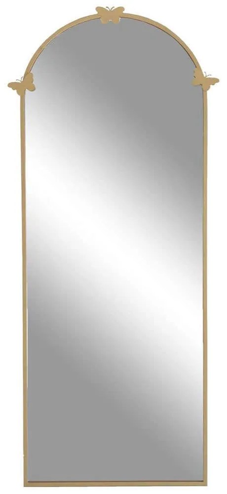 Καθρέπτης Δαπέδου - Τοίχου Portal 552NOS2314 65x1,5x180cm Gold Aberto Design Metal, Glass