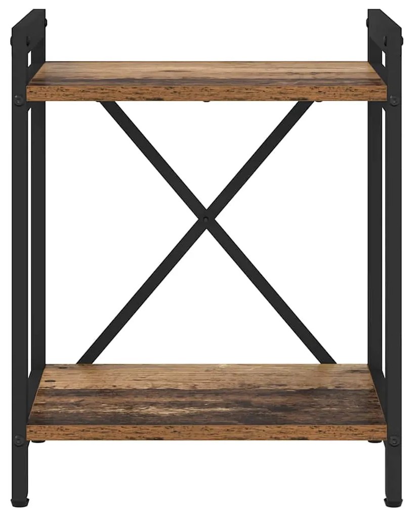 vidaXL Βιβλιοθήκη Παλαιό ξύλο 40 x 30 x 48.5 εκ Επεξεργασμένο ξύλο