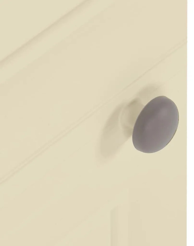 vidaXL Πλαστικό Ντουλάπι Angora Λευκό 40 x 43 x 85,5εκ με Σχέδιο Ξύλου