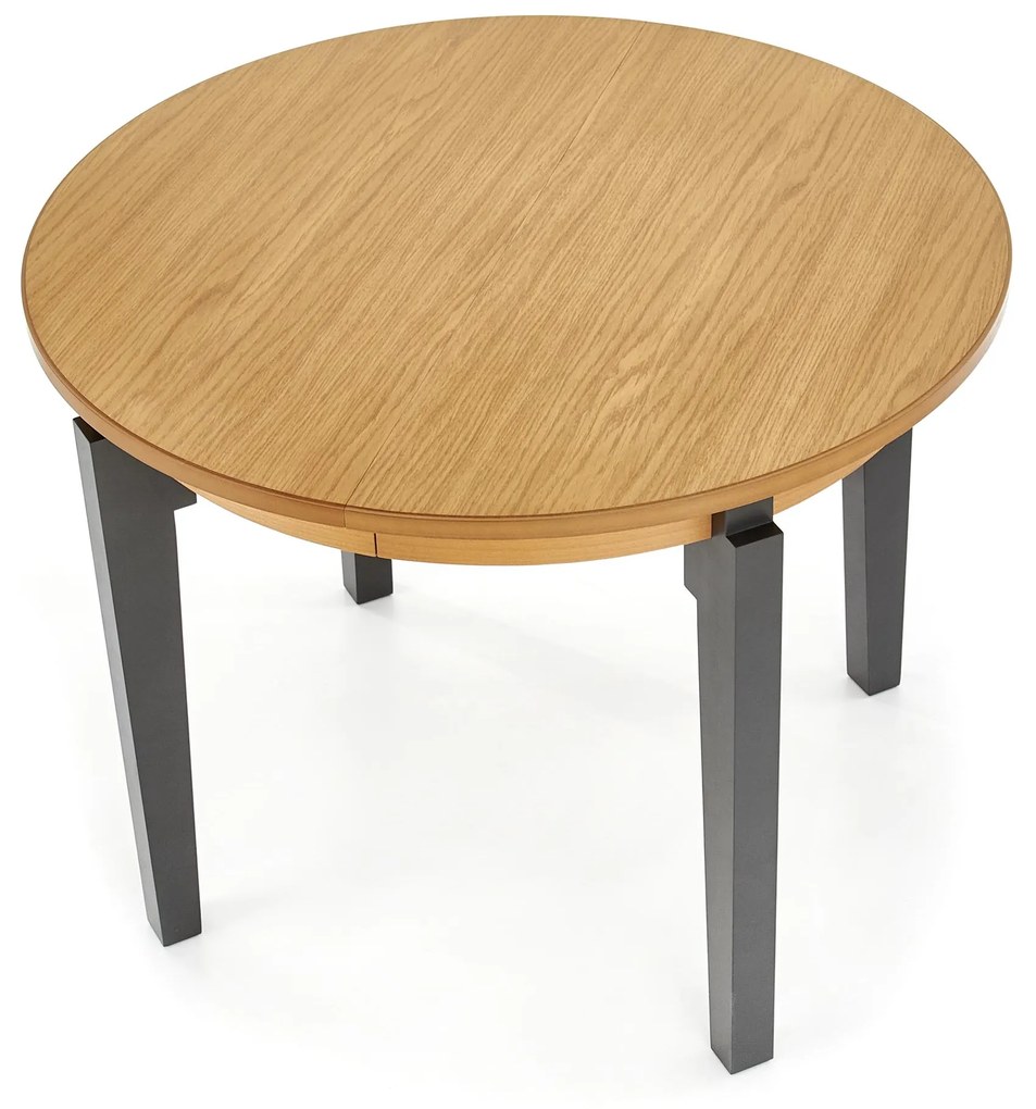SORBUS table golden oak / graphite DIOMMI V-PL-SORBUS-ST-DĄB_MIODOWY/GRAFITOWY