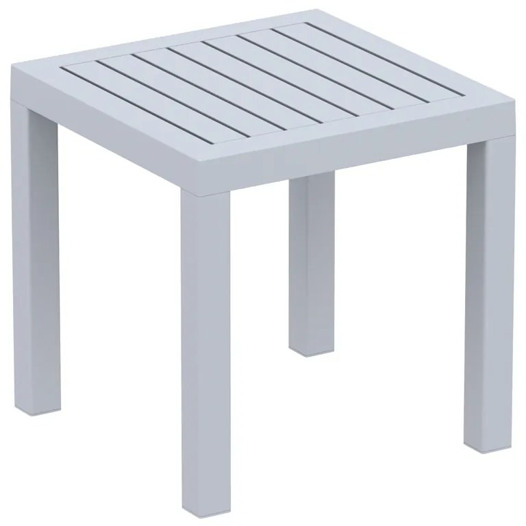 Τραπεζάκι πολυπροπυλένιου Ocean 45X45 Γκρί
