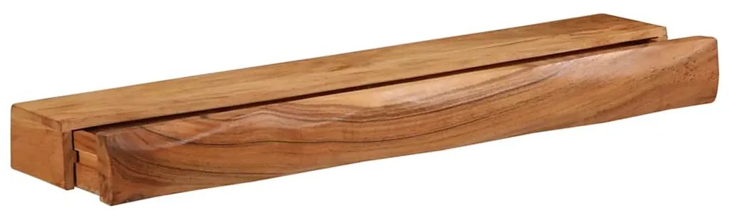 vidaXL Ράφια Τοίχου 2 τεμ. 80x17x8 εκ. από Μασίφ Ξύλο Ακακίας