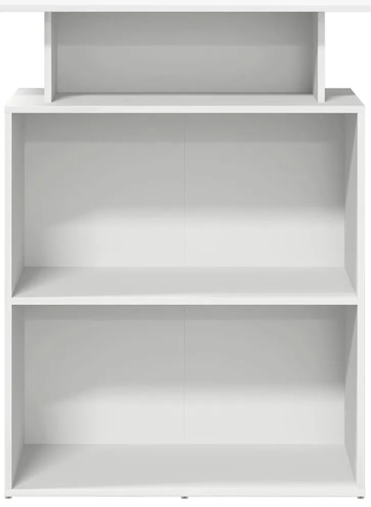 vidaXL Γραφείο υποδοχής Λευκό 100x40x104 cm Κατασκευασμένο ξύλο