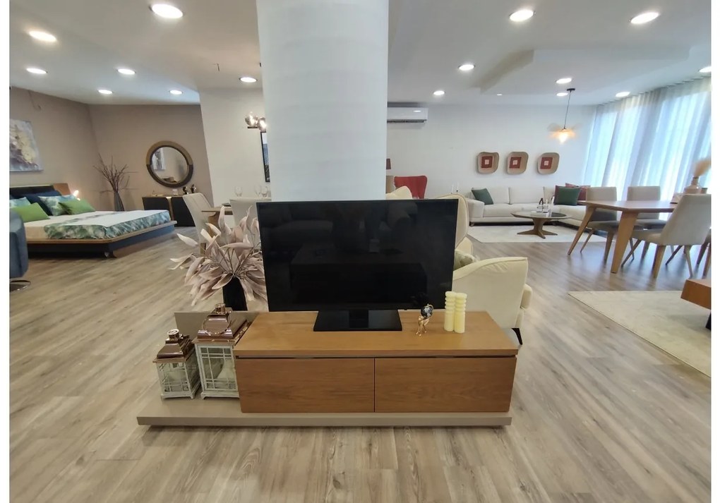 Έπιπλο Tv Cozy -Ετοιμοπαράδοτο - 180 μήκος Χ 45 βάθος Χ 43 ύψος