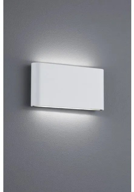 Απλίκα Φωτιστικό Τοίχου 2xLED 4,5W ΙΡ54 Up Down 17cm Thames II Trio Lighting 227660231 Λευκό