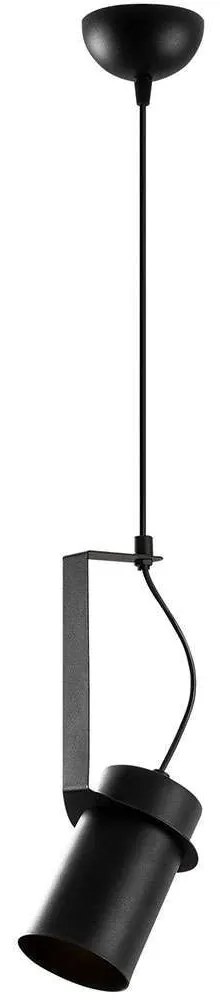 Φωτιστικό Οροφής Spot 584TTM1315 24x24x130cm 1xE27 40W Black Opviq