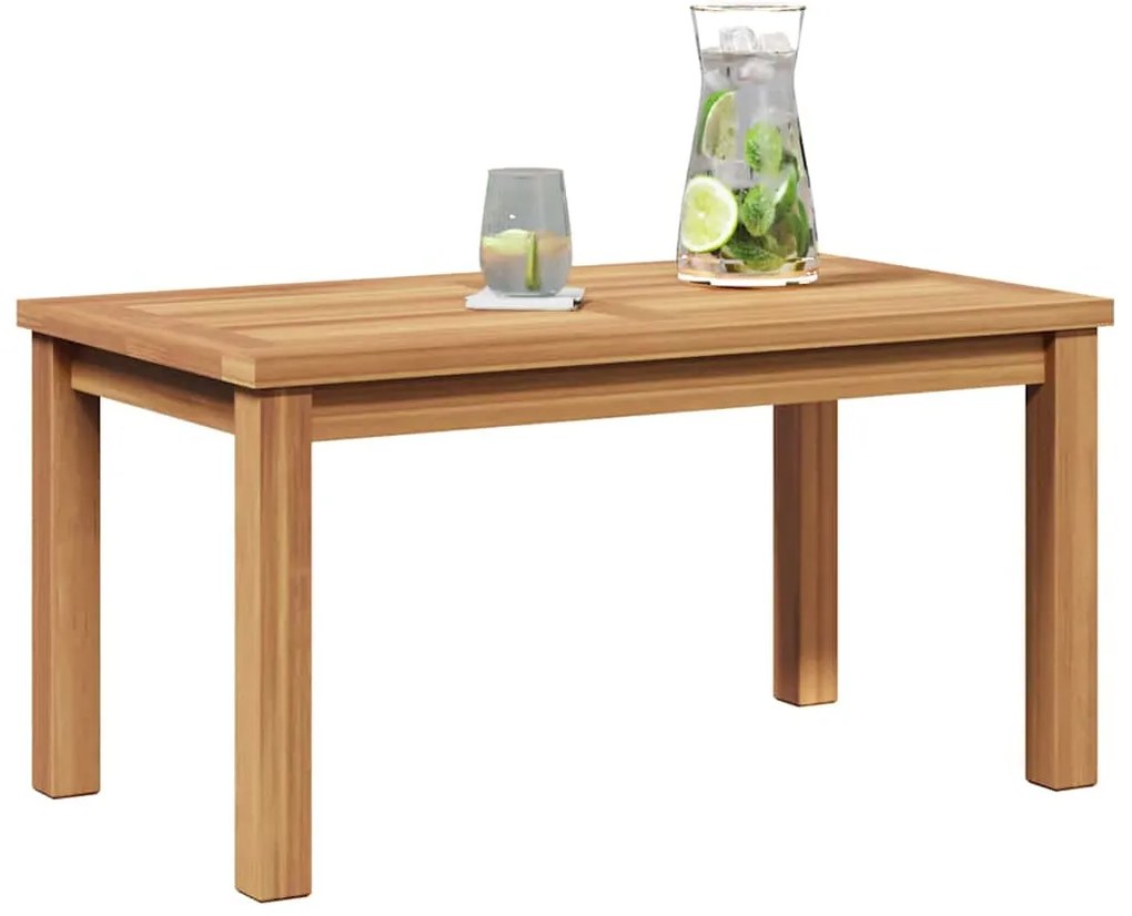 vidaXL Τραπεζάκι σαλονιού Καφέ 70 x 40 x 36 cm Μασίφ ξύλο teak