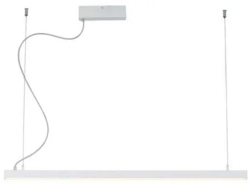 Φωτιστικό κρεμαστό LED Avenue Linear Systems λευκό μαύρο Viokef-3994600-Λευκό 3994600